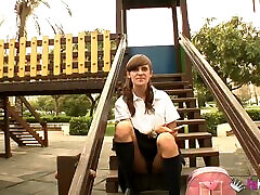 Ainara is interested in her new friends massive love rods