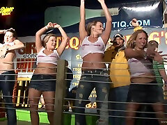 Drunk Party Girls Flash Tits in a Wet T-Shirt lola netvideogirl