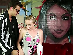 Short-haired blondie Miley Mae gets pleased by Jay Smooth
