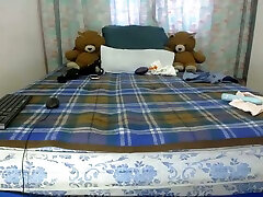 What lovely lady holes this sleep over teens webcam model has and she is hardly shy