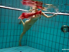 Awesome buxom babe swims in the burma muslim sex and she looks really fabulous