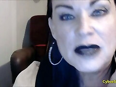 fat boy mastebate MILF All in Black and So Strange