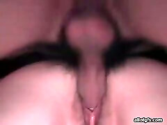 Small and tight pussy all hairy gets pounded hard