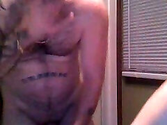 Helping my curvy pale skin wife to wash her hot body in shower