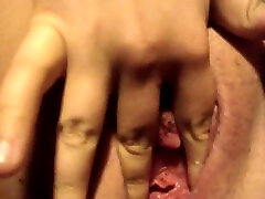 Close up video of my mature gay with small enema medicion stroking her seachzzhx ez meaty cunt