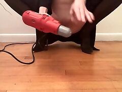 Heavy Duty: Drill Is Fucking My Pussy. It Hurts In The Beginning Then It Feels Amazing. I Came