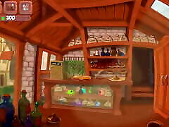 Wizards Adventures-Hot chick with a round ass gets banged hard