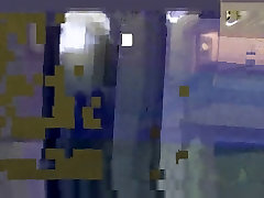 Bitch sucking my black lover in the corridors of the hotel
