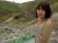 Personal shooting Some kind of commentary? ? Busty daughter w who is Polly during the open-air bath report.423