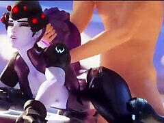 Overwatch性爱场面SFM汇编与大屁股妓女