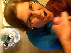 nerdy lara librarian facial