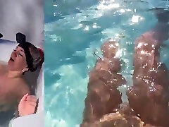 Pov Milf In Jacuzzi And sleeping sex mom and daughter Shows You The Behind The Scenes Part 5 Min