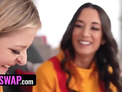 Cute Step Sisters Fuck Their Step Brothers Movie Parody With Jill Taylor And Von Doom