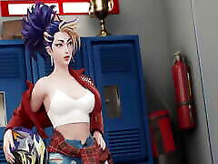 英雄联盟-女学生阿卡丽:阿卡丽-学院动画与声音