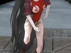 Kamikaze Hentai Dance Kantai Collection man drink girle piss Clothes 3D - Black Hair Color Edit Smixix