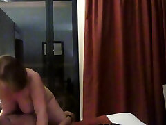 Helen gets her ass fucked in front of the hotel window