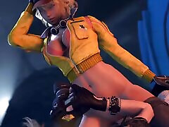 Cindy SFM Riding A Lucky Guy While He Flims