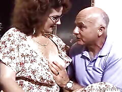Amazing and Busty Hot Blonde Milf Gets Sprayed on Her Face and Boobs