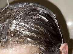 Milk showering